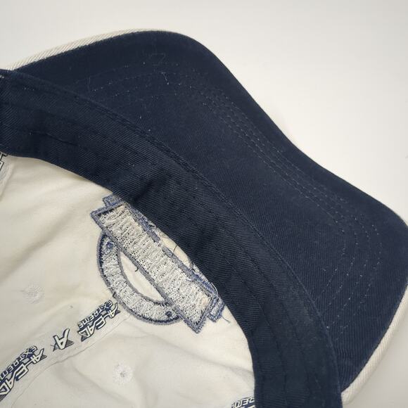 McCall Idaho Mile High Marina Baseball Cap White OS Adjustable Extreme Fit Ahead - Picture 8 of 10